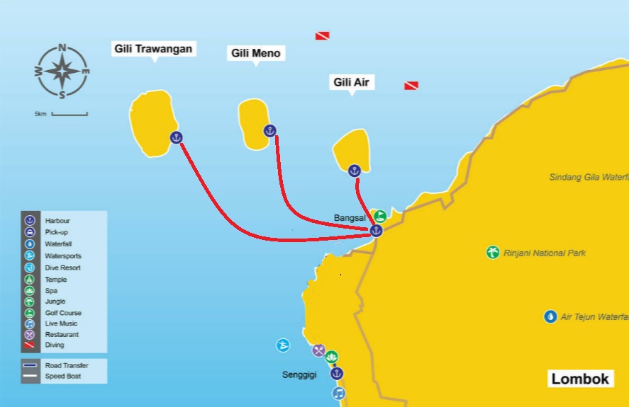 Gili Map