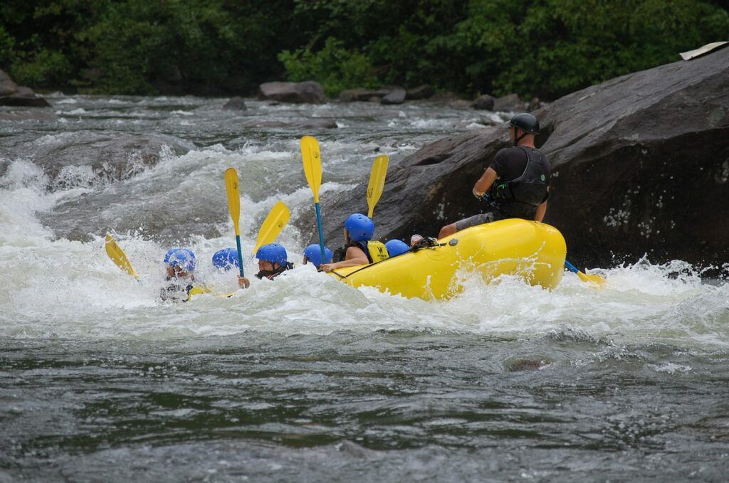 rafting